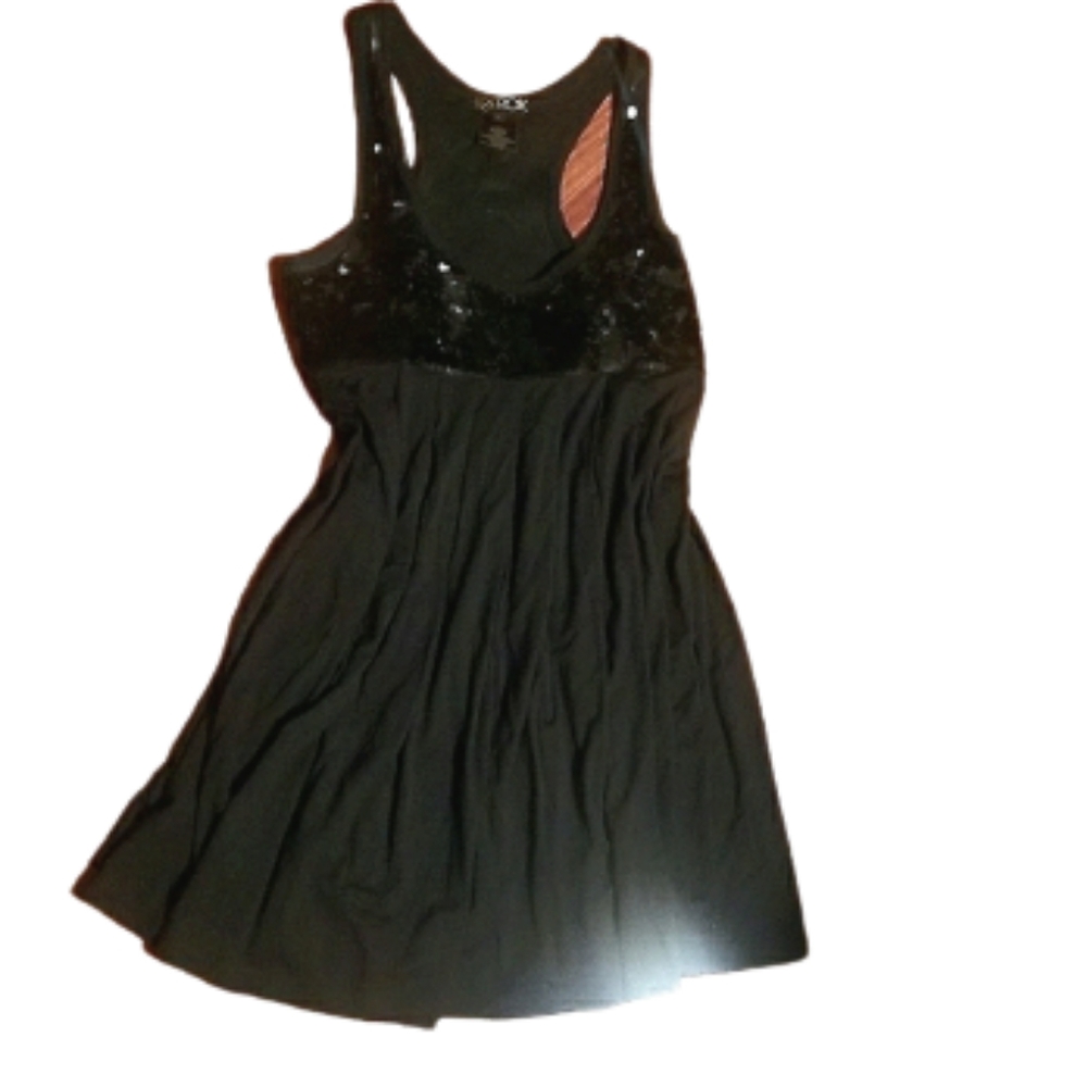 La Rok Beautiful Sequined babydoll dress Size S